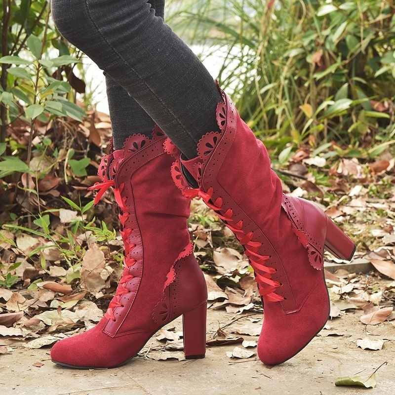 Xyrille | Bottes à talons décontractées pour femmes | Étanche